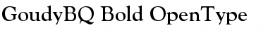 Goudy BQ Font