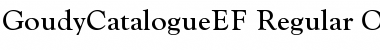 GoudyCatalogueEF Font