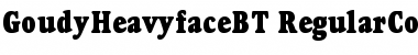 Goudy Heavyface Font