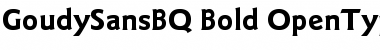 Download Goudy Sans BQ Font