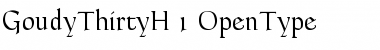 Download GoudyThirtyH Font