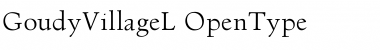 Download GoudyVillage Font