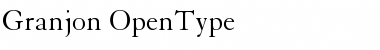 Granjon Roman Font