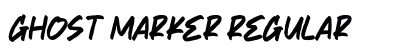 Ghost Marker Regular preview