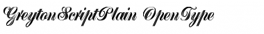 Greyton Script Font
