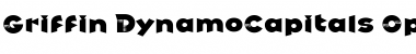 Griffin DynamoCapitals Font Griffin DynamoCapitals Font