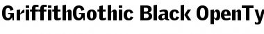 GriffithGothic Black Font