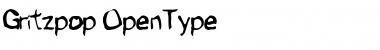 Gritzpop Regular Font Gritzpop Regular Font