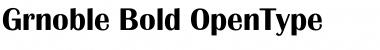 Download Grnoble Font