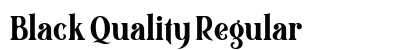 Black Quality Regular preview