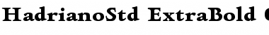 Download Hadriano Std Font