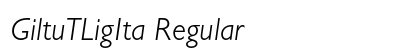 GiltuTLigIta Regular preview