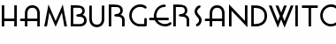 HamburgerSandwitch Regular Font