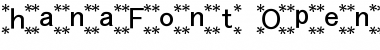 hana Font Font