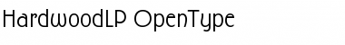 Hardwood LP Font