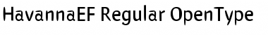 HavannaEF Regular Font