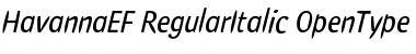 HavannaEF Font