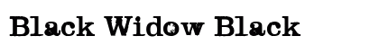Black Widow Black