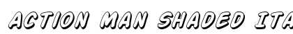 Action Man Shaded Italic preview
