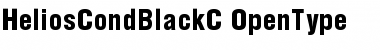 HeliosCondBlackC Regular Font