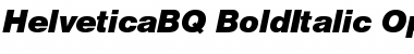 Helvetica BQ Regular Font