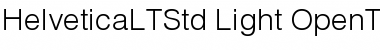 Helvetica LT Std Font