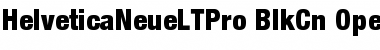 Helvetica Neue LT Pro Font