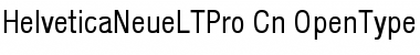 Helvetica Neue LT Pro Font