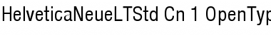 Helvetica Neue LT Std Font