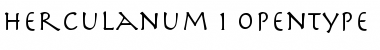 Herculanum Regular Font