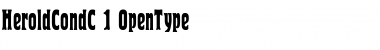 Download HeroldCondC Font Download HeroldCondC Font