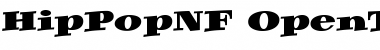 Hip Pop NF Font