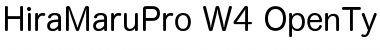 Download Hiragino Maru Gothic ProW4 Font