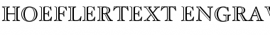 HoeflerText Engraved-Two Font HoeflerText Engraved-Two Font