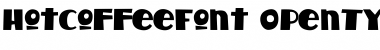 HotCoffeeFont Regular Font