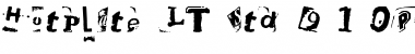 HotPlate LT Std 9 Font