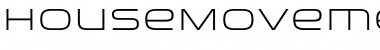 HouseMovements-Runway Font
