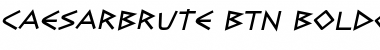 Download CaesarBrute BTN Font