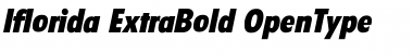 Iflorida-ExtraBold Regular Font