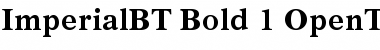 Imperial Bold Font