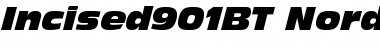 Incised 901 Nord Italic Font Incised 901 Nord Italic Font