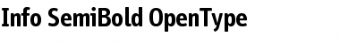 Info SemiBold Font