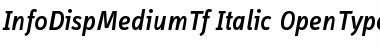 Download InfoDispMediumTf Font