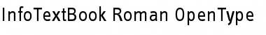 InfoTextBook Roman Font