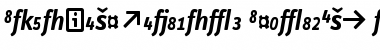 InfoTextSemibold ItalicExp Font