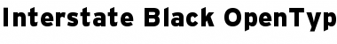 Interstate Black Font