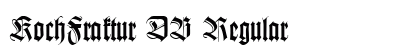 KochFraktur DB Regular preview