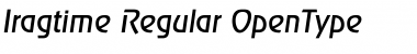 Iragtime Regular Font