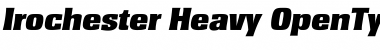 Irochester Heavy Font