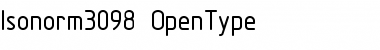 Isonorm 3098 Font
